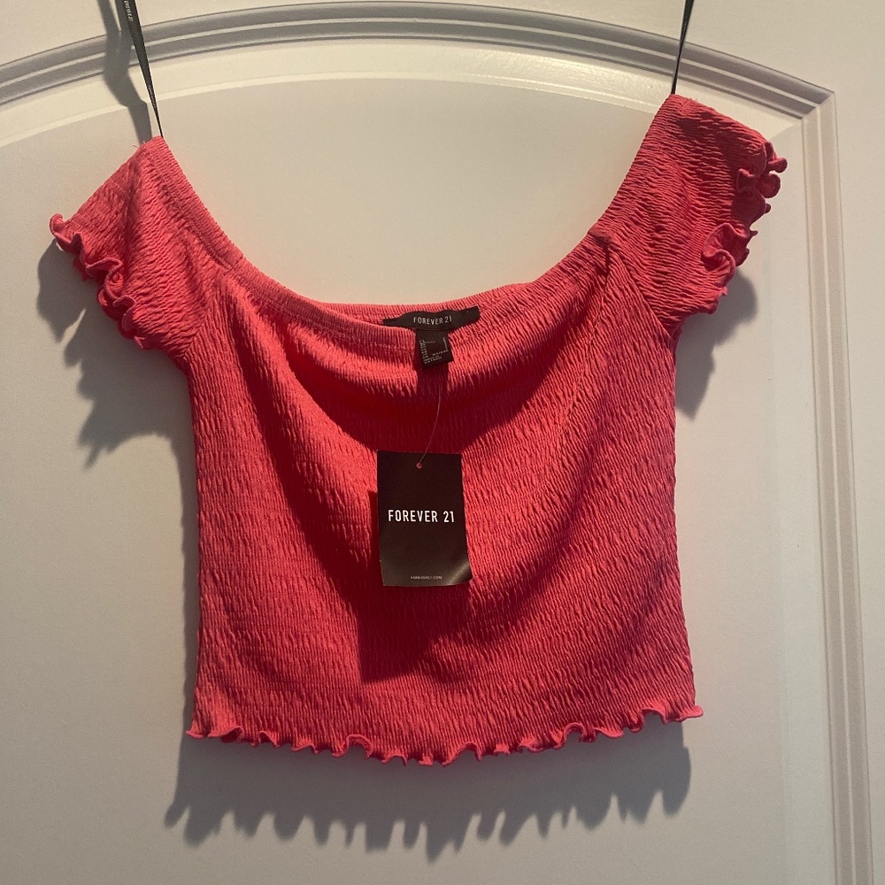 Forever 21 off the shoulder top